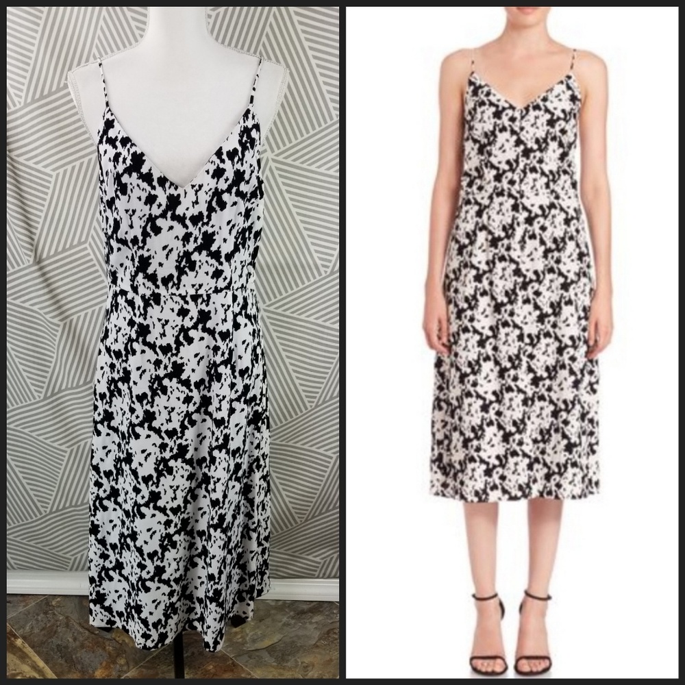 Tanya Taylor Mara size 8 Velvet Detail Dress
